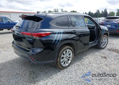 2021 Toyota Highlander Hybrid Limited из США, поврежденный, VIN 5TDDBRCH9MS531122